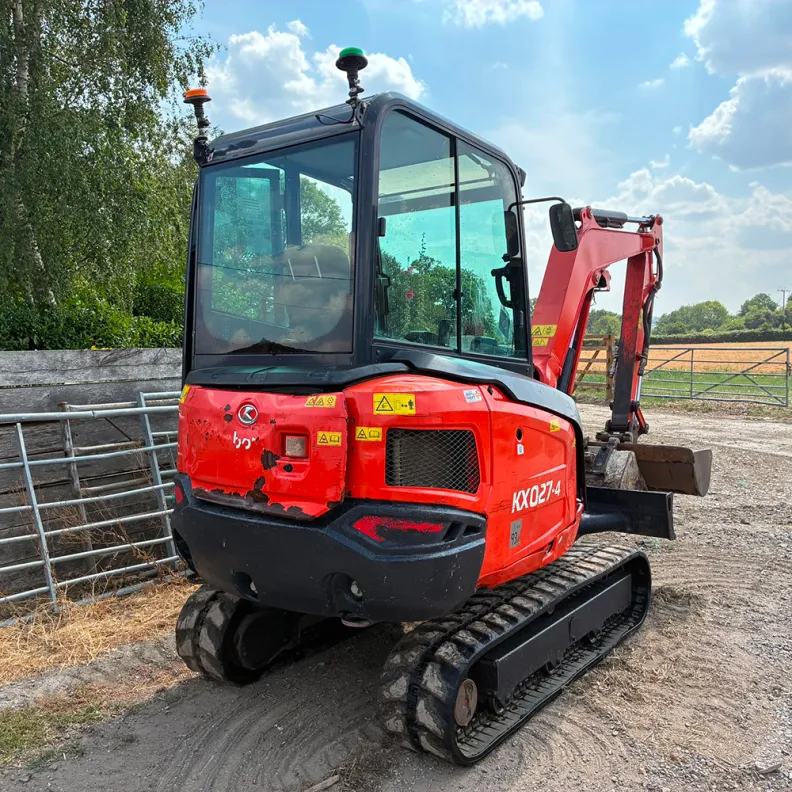 3T Excavator Kubota KX027-4 2019